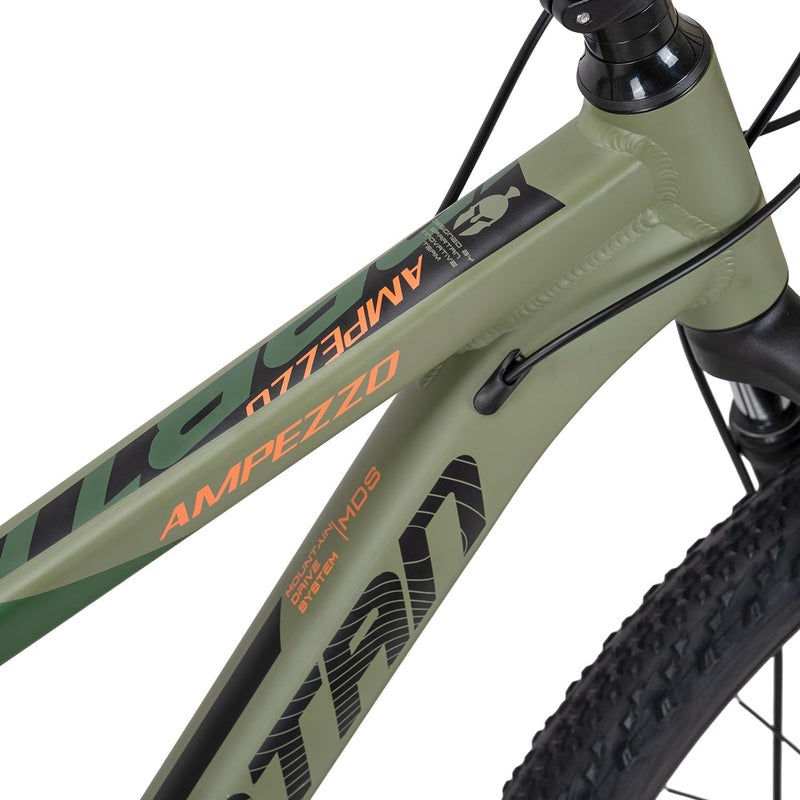 Spartan 27.5" Ampezzo Mountain Bike | Alloy Frame, Shimano 21-Speed Drivetrain, Front Suspension, Disc Brakes & Double Wall Rims – Trail-Ready MTB - Image 3