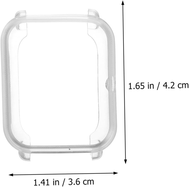 Creative TPU Protective Case Lightweight Transparent Watch Cover for Easy Installation and Stylish - Image 2