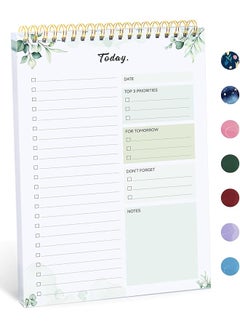 Undated To Do List Notebook For Work Home And School 52 Sheets Reusable Task Planner With Tear Off Pages Organizer Nature Design