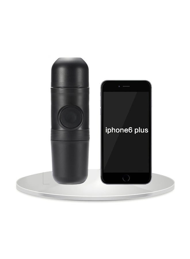 NIBEMINENT Stainless Steel Espresso Machine Black - Image 2