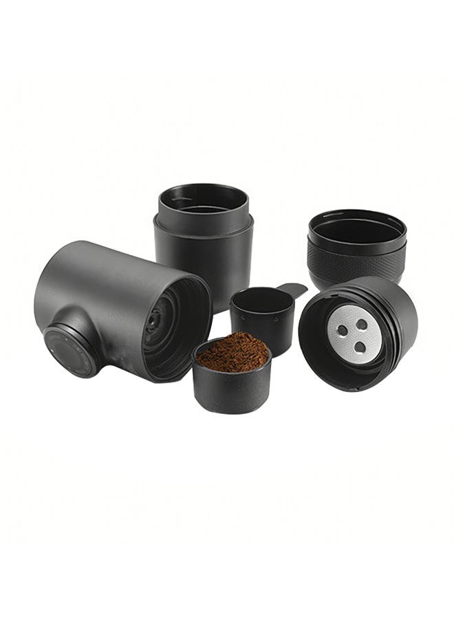 NIBEMINENT Stainless Steel Espresso Machine Black - Image 3