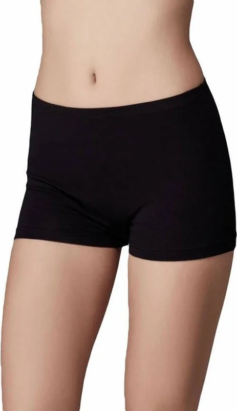 Q-En Bamboo 2-Pack Women's Non-Marking Boxer 901