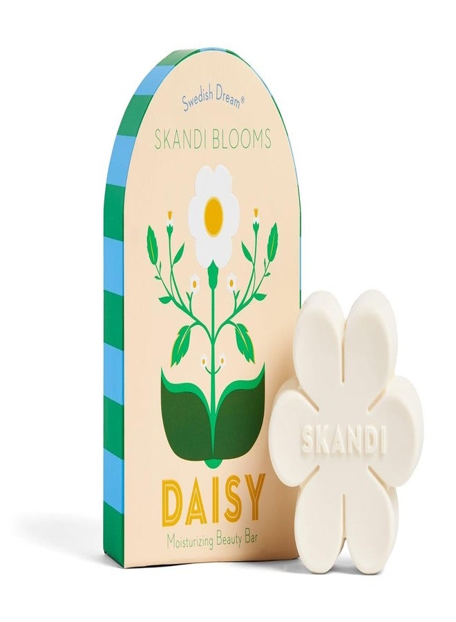 Kalastyle Swedish Dream SKANDI BLOOMS DAISY Bar Soap | Moisturizing Beauty Bar | Made with Sunflower Lechithin | Vegan and Cruelty-Free | 4.28 ounces, 120 grams - Image 1