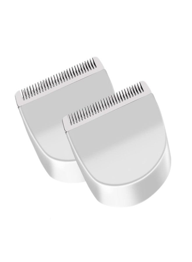 colorski 2PCS White Professional Peanut Clippers/Trimmers Snap On Replacement Blades #2068-300-Fits Compatible with Peanut Hair Clipper - Image 1