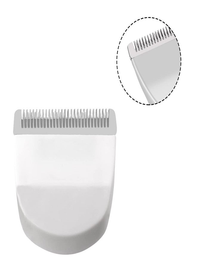 colorski 2PCS White Professional Peanut Clippers/Trimmers Snap On Replacement Blades #2068-300-Fits Compatible with Peanut Hair Clipper - Image 2