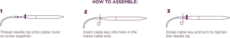 KnitPicks Options 2-3/4" Short Tip Interchangeable Wood Knitting Needle Set (Caspian) - Image 5