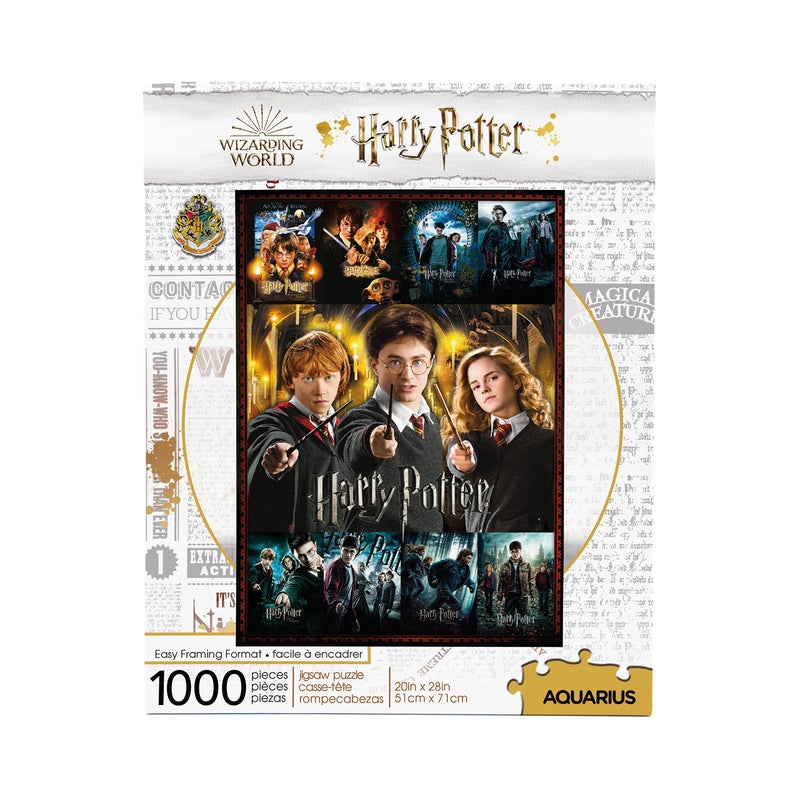 AQUARIUS Harry Potter Puzzle Movie Posters Collage 1000 Piece Jigsaw Puzzle - Image 3