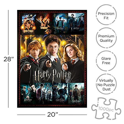 AQUARIUS Harry Potter Puzzle Movie Posters Collage 1000 Piece Jigsaw Puzzle - Image 5