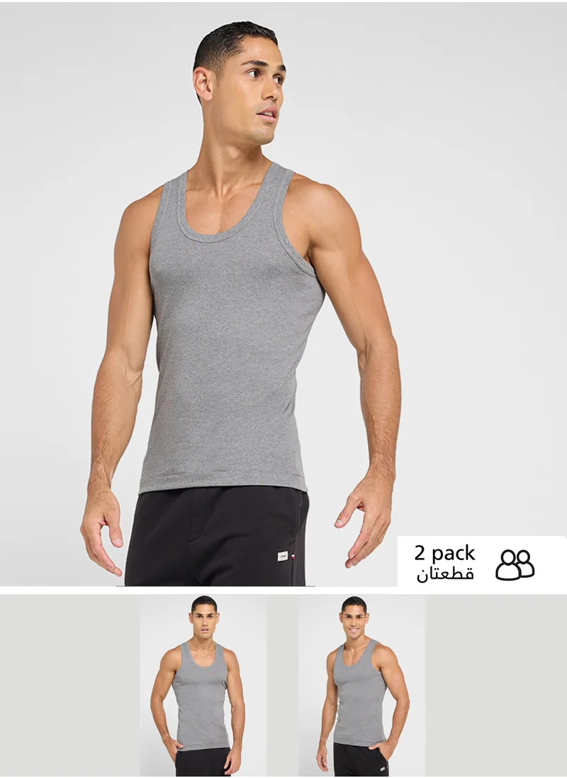 Seventy Five Basics Pack Of 2 Vest