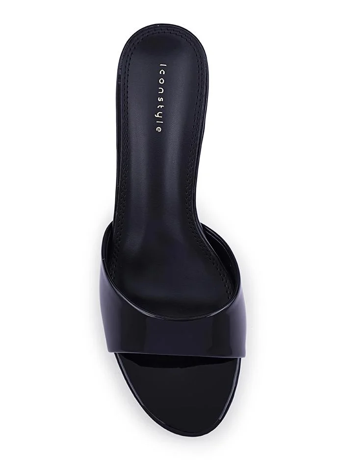 أيقون كعب مفتوح مطرز