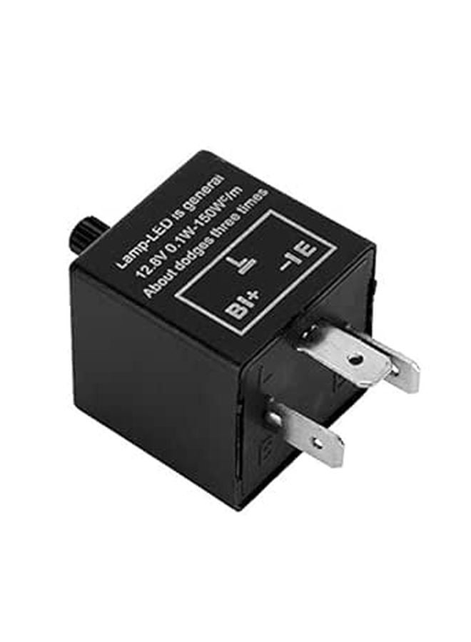 CF13 JL02 12V 3 دبوس LED فلاشر ريلي قابل للتعديل إلكتروني إشارة انعطاف إصلاح وميض مفرط - Image 1