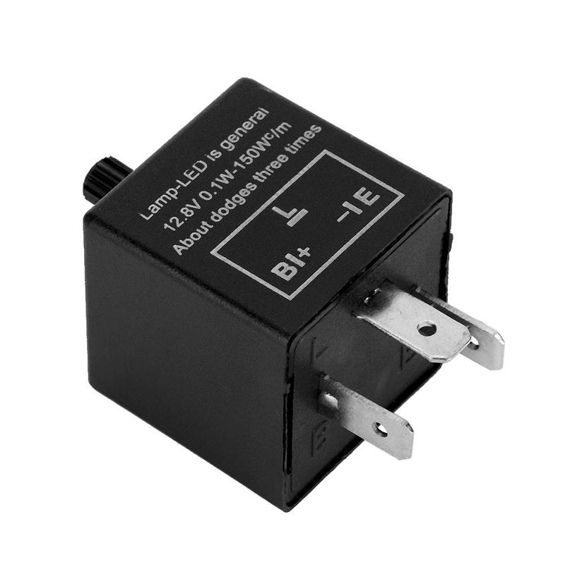 CF13 JL02 12V 3 دبوس LED فلاشر ريلي قابل للتعديل إلكتروني إشارة انعطاف إصلاح وميض مفرط - Image 2