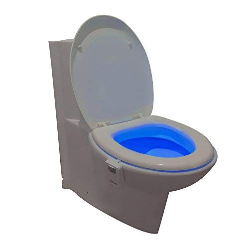 VINTAR 16 Color Motion Sensor LED Toilet Night Light,Toilet Bowl Lights,Cool Gadgets,5 Stage Dimmer, Light Detection - Image 5