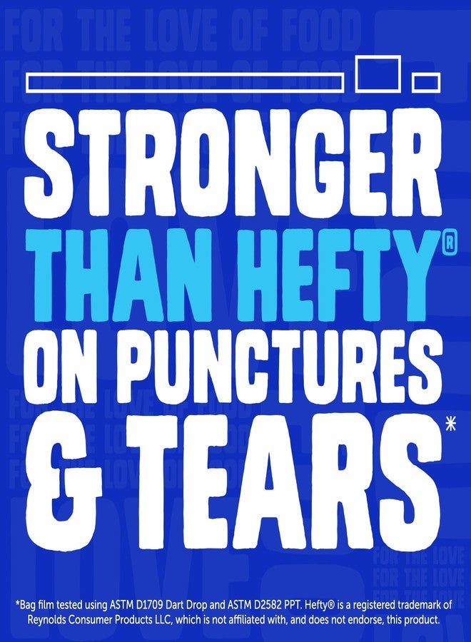 Ziploc Quart Food Storage Freezer Slider Bags, Power Shield Technology for More Durability, 34 count, 4 Pack, 136 Total (Packaging May Vary) - Image 5