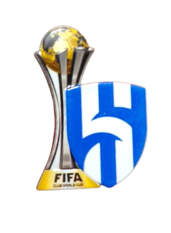 ملصق جوال حديد الهلال مع كأس العالم للاندية