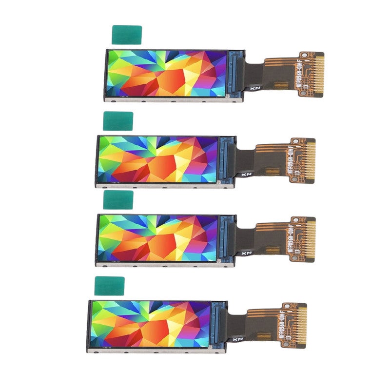 WISEVISION شاشة TFT ملونة IPS بحجم 0.96 بوصة بدقة 80x160 مع محرك SPI ST7735S - 4 قطع شاشة LCD بحجم 0.96 بوصة للوحات التحكم STM32 - Image 3