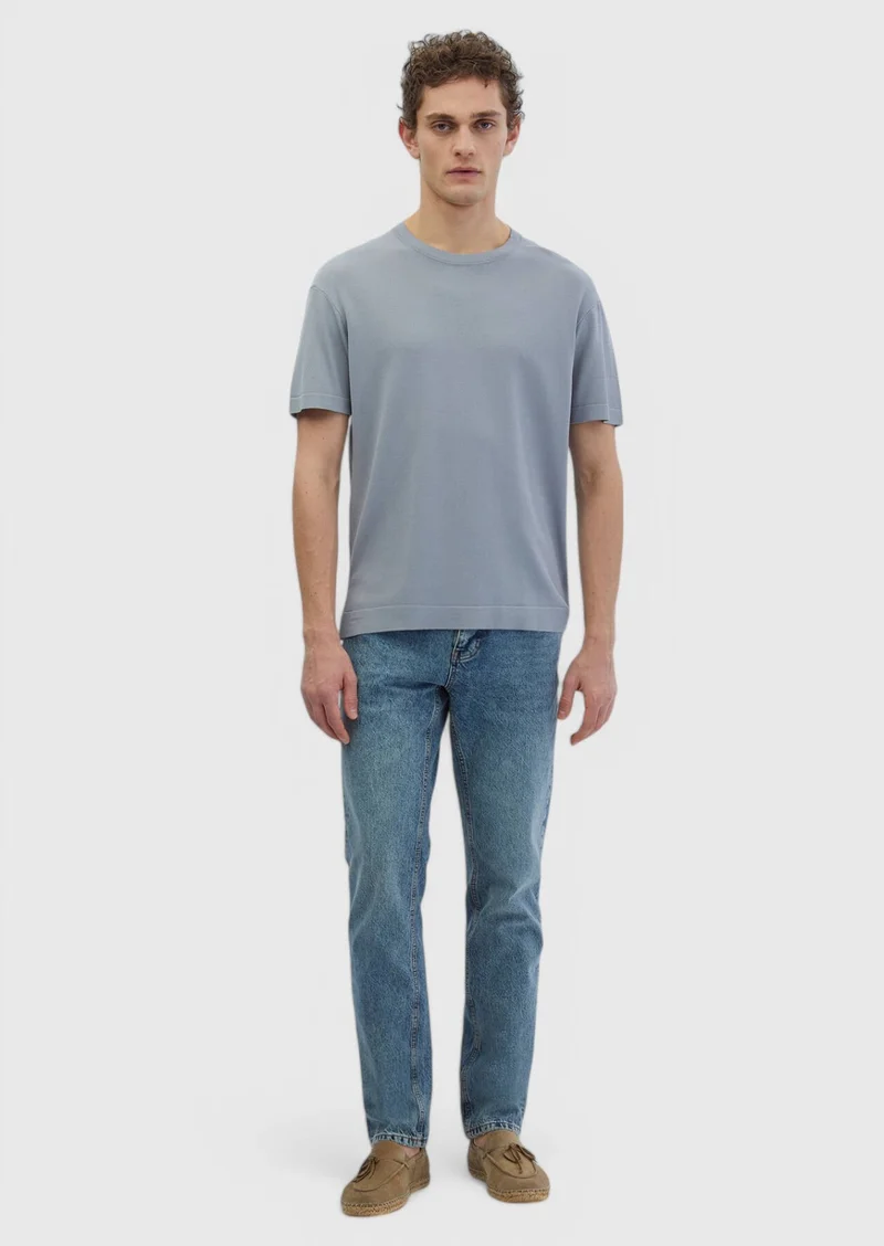 RAMSEY Light Grey Knitwear