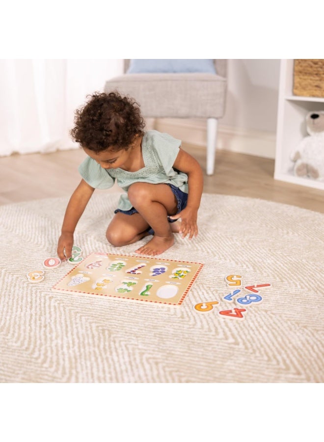 ميليسا آند دوج لعبة ألغاز الأرقام الخشبية من ميليسا آند دوغ، ارفع وانظر - Image 5