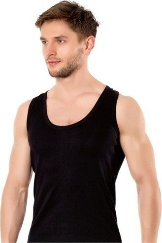 Tutku Men Black Rib Athlete 6 Pack