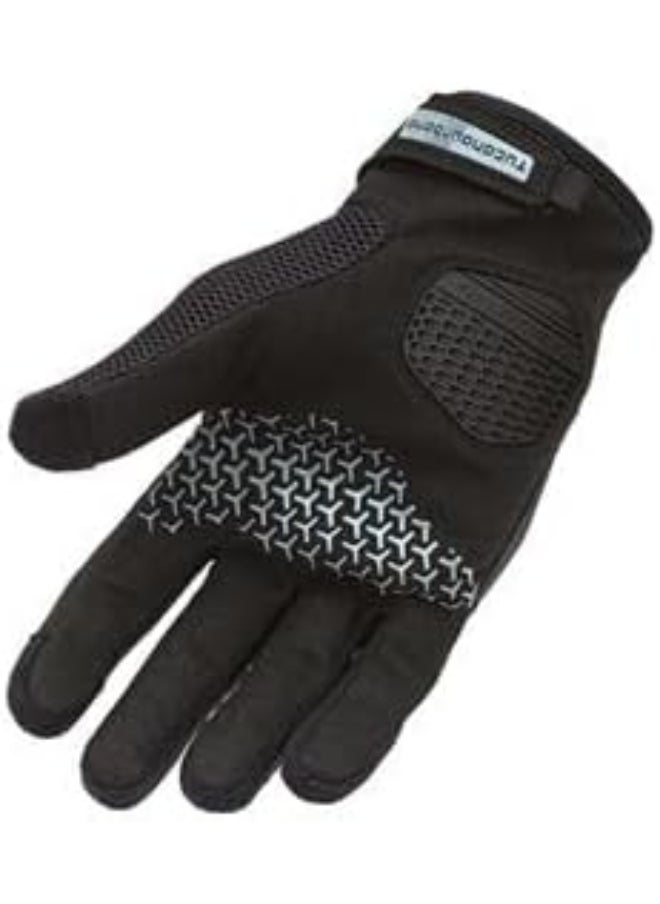 TUCANO URBANO Tucano Urbano 9118HM Sgomma Rider Gloves for Men's - Black (Large)  - Image 4