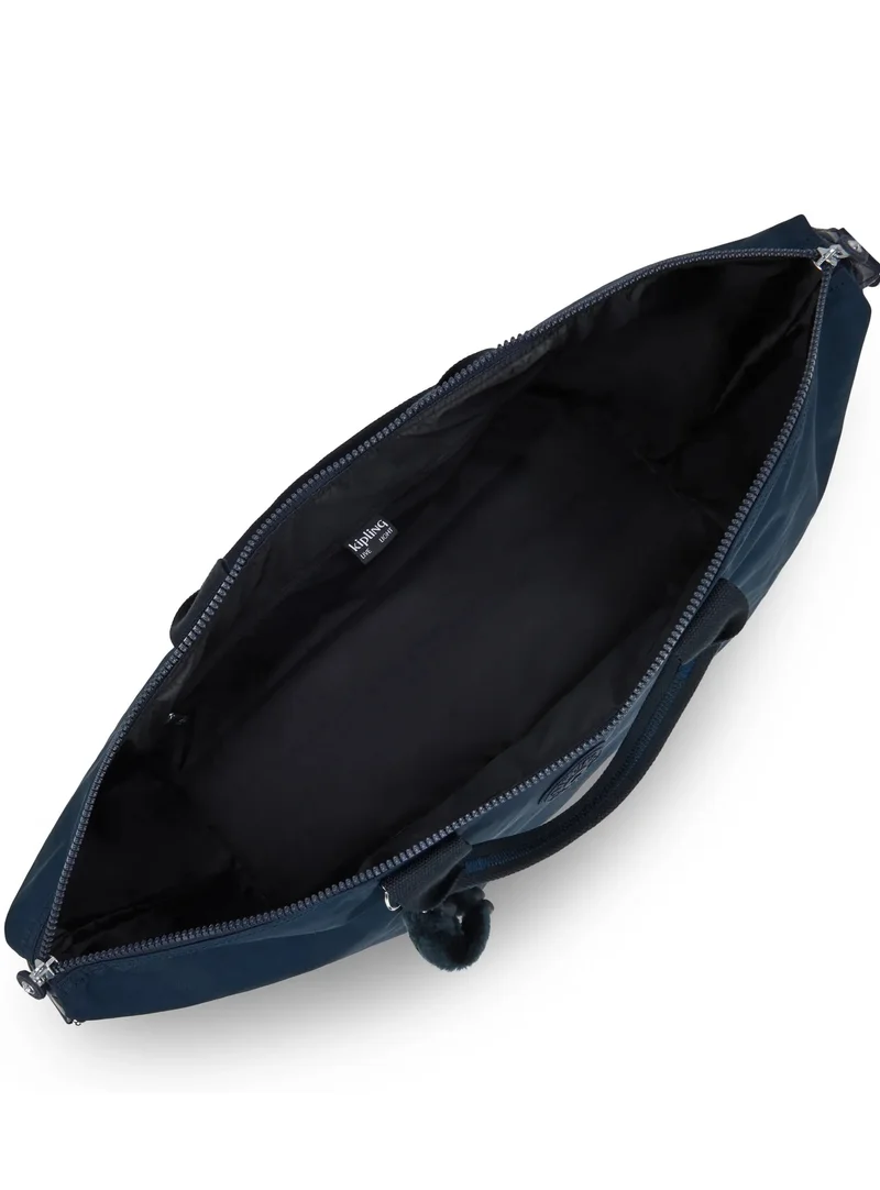 kipling  Bori Large Weekender With Trolley Sleeve and Removable Shoulderstrap - Blue Bleu 2  | Best Price UAE
