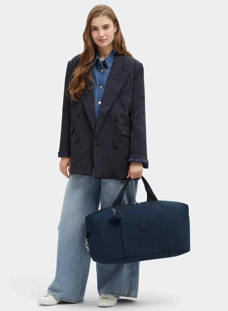 kipling  Bori Large Weekender With Trolley Sleeve and Removable Shoulderstrap - Blue Bleu 2  | Best Price UAE