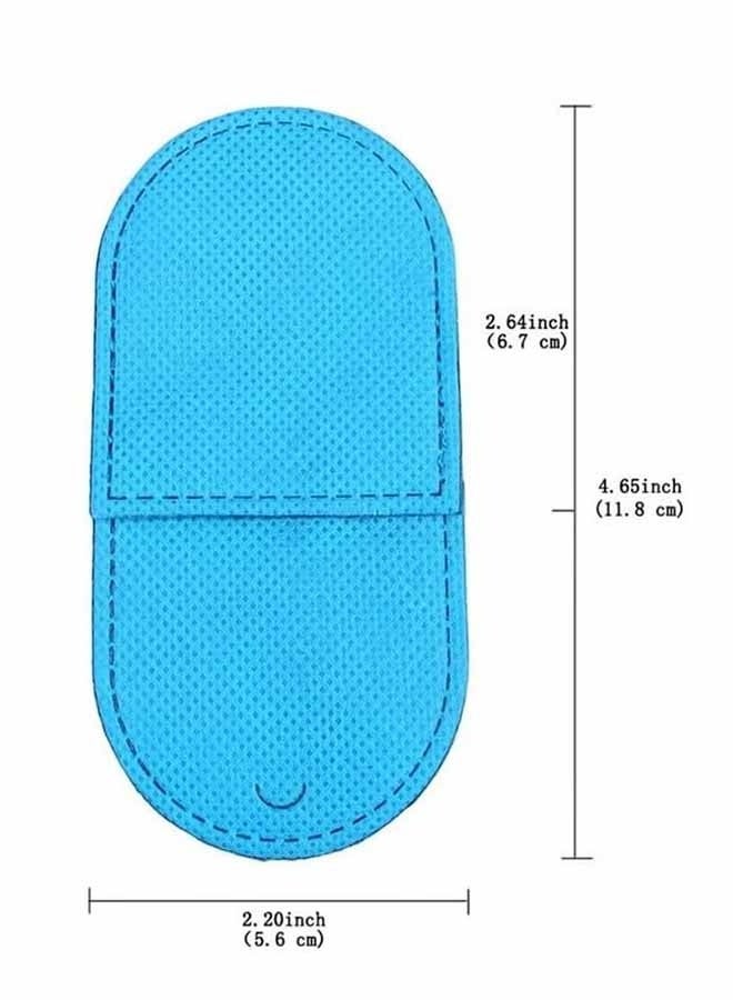 واي جيه 12 بكس رقعات العين للنظارات، رقعة العين للأطفال، معالجة الحول، رقعة العين الكسولة للأطفال (أزرق) - Image 2