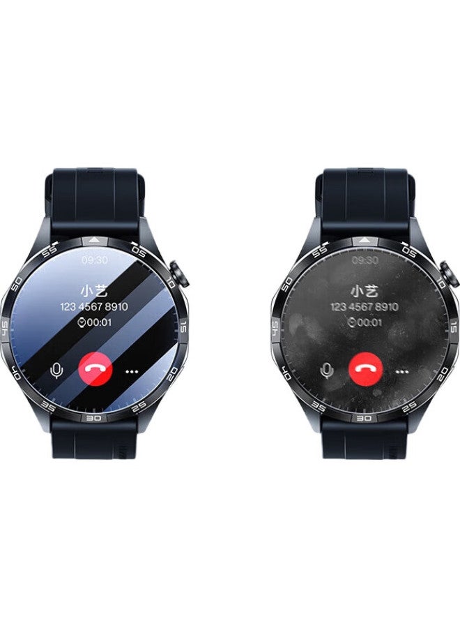 SmartDevil Tempered Glass Screen Protector For Huawei Watch Gt5/4/4S/5/5 Pro, Full Coverage Anti-Scratch Anti-Drop Wear-Resistant Hd Glass Film For Smartwatch, 46Mm - Image 2