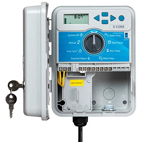 Hunter Industries Hunter X-Core XC400 4 Zone Outdoor Sprinkler Controller, Weather-Resistant Irrigation Timer for Lawn and Garden, Easy Install, Automatic Watering System - Image 3
