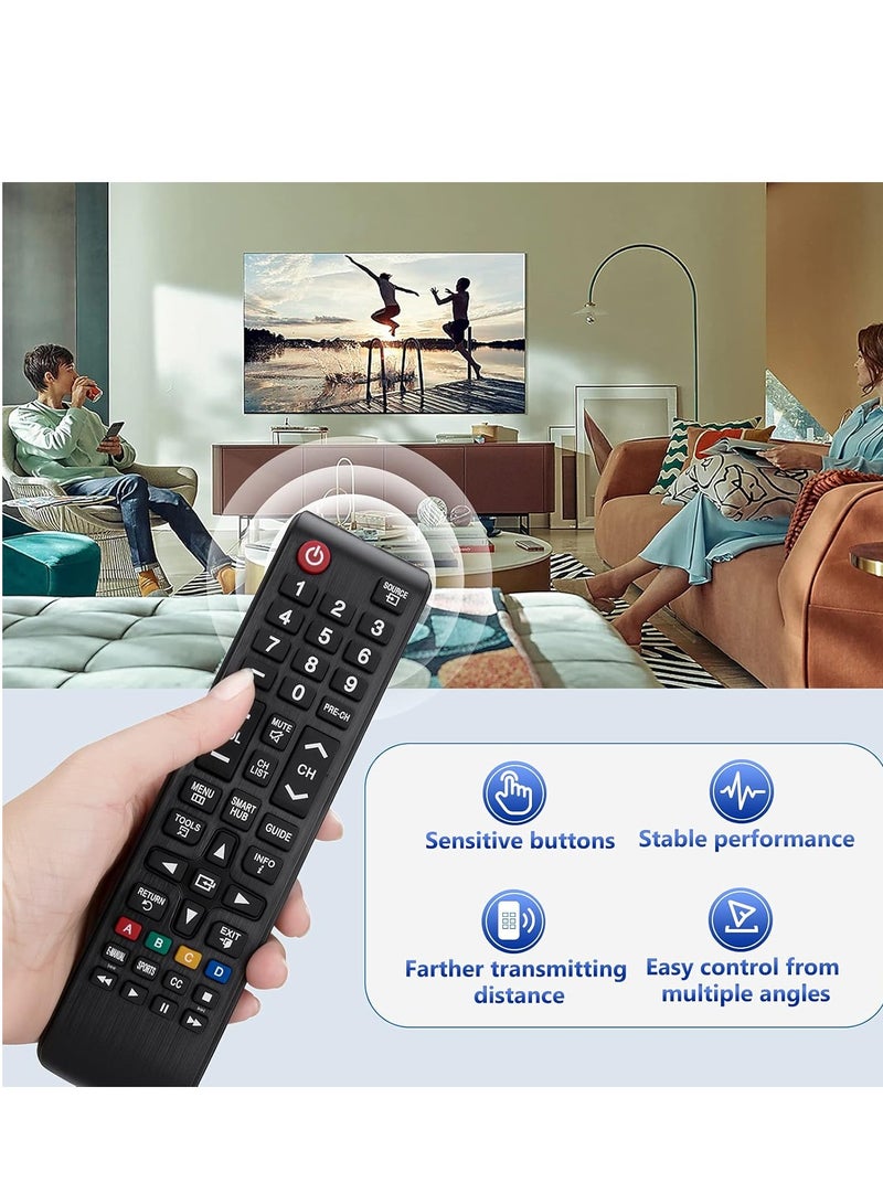 Universal Remote Control for Samsung TVs - Replacement for BN59-01199F, BN59-01315A/B/J/D/N - Image 4