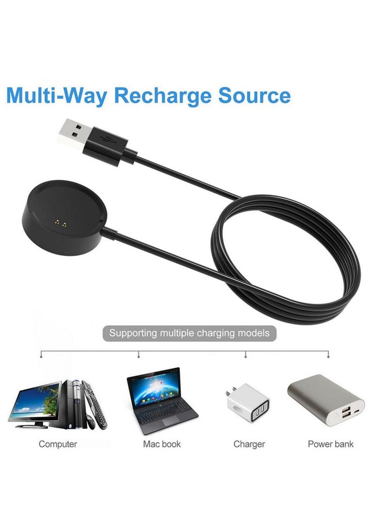 Smartwatch USB Charging Cable Cord Base Dock Charger Cradle Adapter Stand for Realme Watch Sport Smart Watch  - Image 2