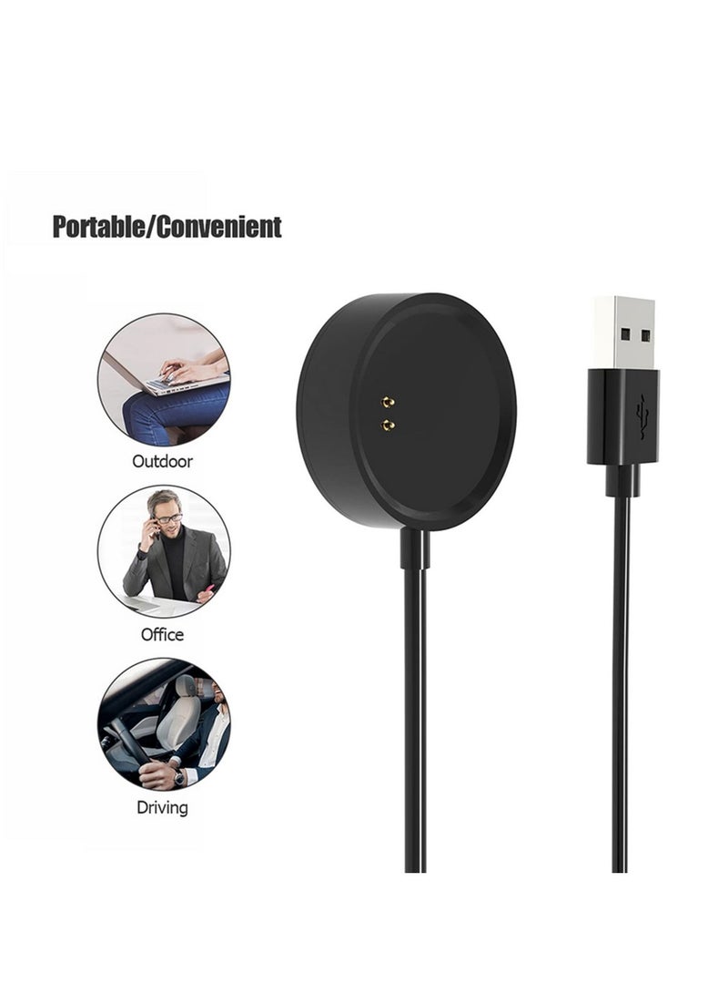 Smartwatch USB Charging Cable Cord Base Dock Charger Cradle Adapter Stand for Realme Watch Sport Smart Watch  - Image 3