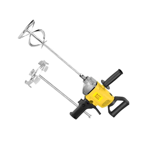 Jon Bhandari Tools Electric Paint Mixer 1200W | Heavy Duty Mixing Machine | Variable Speed 780 RPM | 16mm Chuck | Cement, Putty, Mortar, Wall Paint & Adhesive | Professional Construction Tool - Image 1