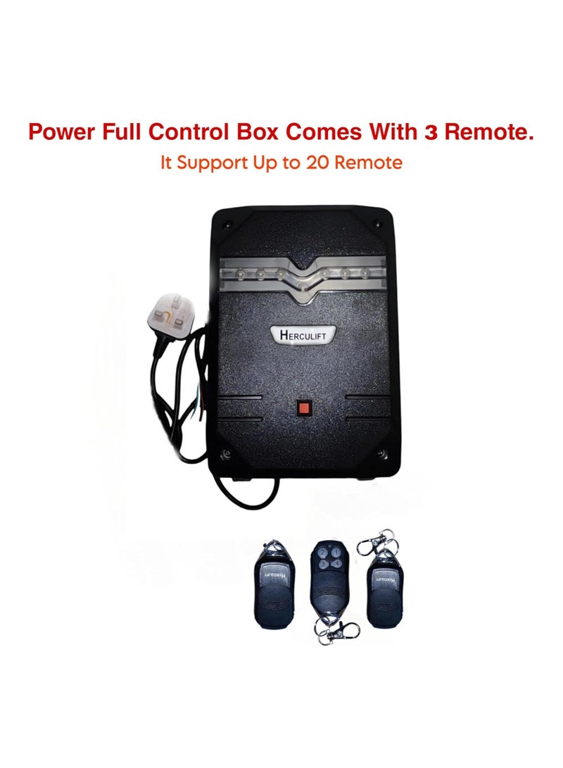 هيركليفت ماكينة فتح باب الجراج مع 3 ريموت (أصلية) - Image 2