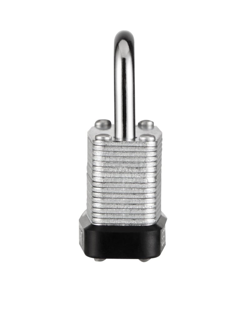 SEDORTI Laminated Steel Padlock Set, 1-1/4" Wide Body, Small Heavy Duty Locker Lock, Keyed Alike Padlocks, Lock for Gym Locker, Luggage, Suitcase, Baggage, Toolbox, Case, Pack of 4 - Image 4
