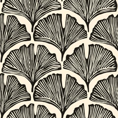 TEKCOOL Wallpaper for Home & Kitchen | Peel and Stick | Self Adhesive | Easy to Clean | Waterproof | Easy Line Up | Ideal for Wall Decoration | 17.7X118Inch | Zebra Black (Pack of 1) - Image 1