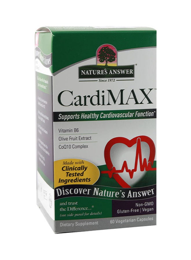 Cardimax, Vegetarian Capsules 60