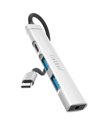 محطة إرساء محول 4 في 1 USB type-C HUP19 للكمبيوتر والهاتف المحمول، جودة صغيرة صغيرة، متعددة المنافذ (1 USB type-C، 2 USB 3.0)، دعم iPhone - pzsku/Z6E2795F6032FA5CEE89BZ/45/_/1731154191/92a92858-3b6f-46e8-b419-79e0697da7f4
