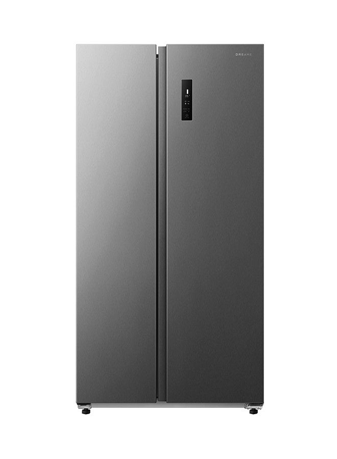 Dreame 808L Gross & 622L Net Capacity, Side-by-Side Double Door Refrigerator-Freezer, Inverter Compressor, No-Frost, Multi-Air Flow DRS808ASC Titanium Steel Silver - Image 3