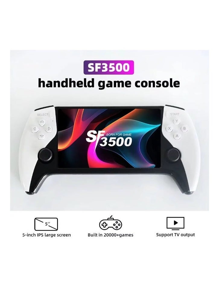 SF3500 Plus Handheld Game Console – 5.0 Inch IPS Display, 2GB RAM, 64GB - Image 2