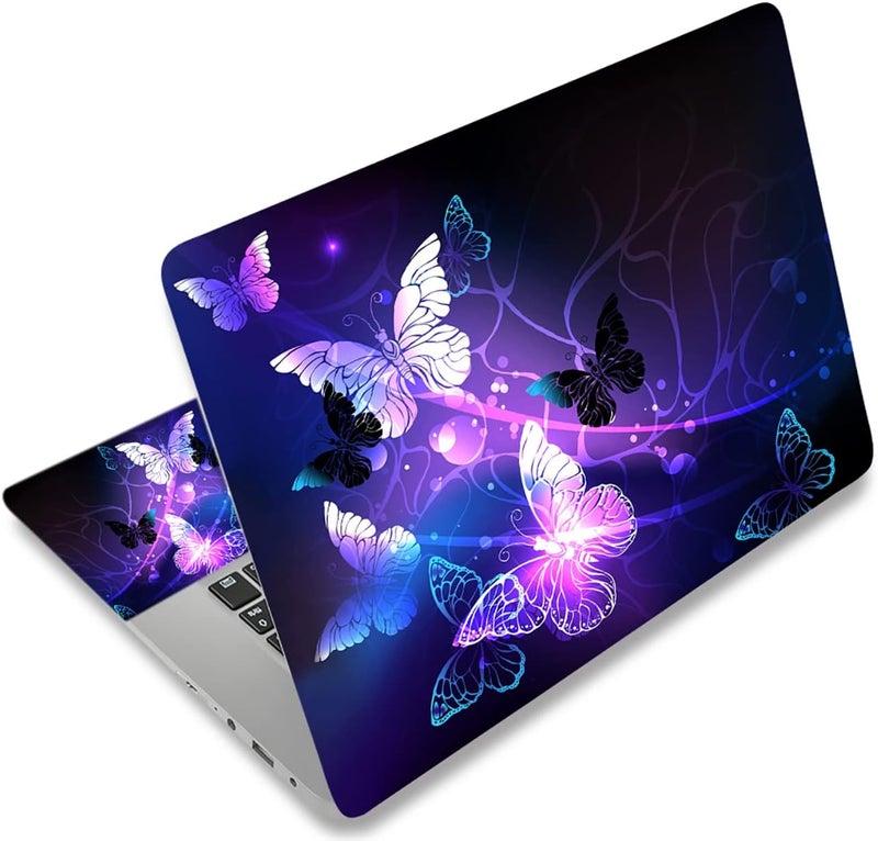 ICOLOR Laptop Skin Sticker Decal,12" 13" 13.3" 14" 15" 15.4" 15.6 inch Laptop Vinyl Skin Sticker Cover Art Decal Protector Notebook PC - Image 1
