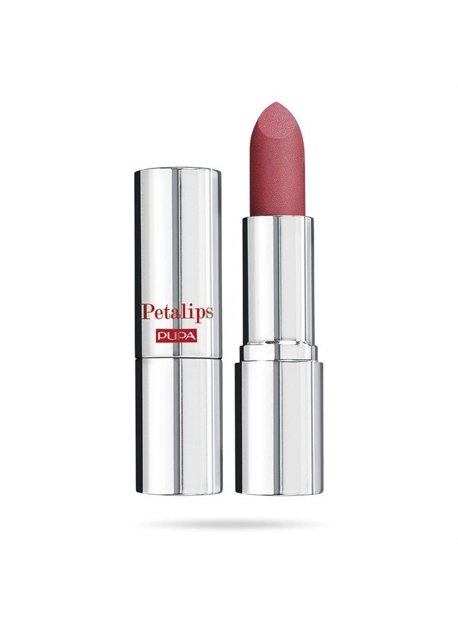 PUPA Milano Petalips Soft Matt Lipstick - Lightweight And Imperceptible - Provides Color With Buildable Intensity - Combines Comfort Of A Balm With A Matte Finish - 007 Delicate Lily - 0.123 Oz - Image 1