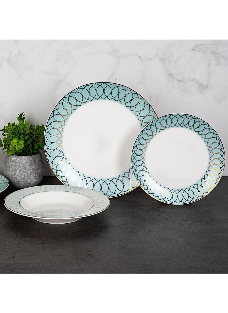 La Mesa 18 PCs Porcelain Dinner Set  - Image 1