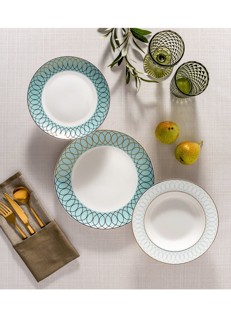 La Mesa 18 PCs Porcelain Dinner Set  - Image 2
