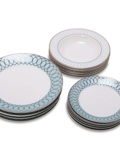 La Mesa 18 PCs Porcelain Dinner Set  - Image 3