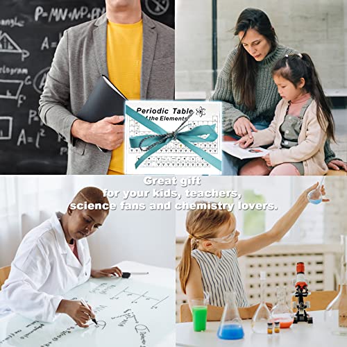 BEWITU Periodic Table with Real Elements Inside, Acrylic 3D Periodic Table of Elements with Flannel Bag, Chemistry Gifts for Kids Adults Teacher - Image 5