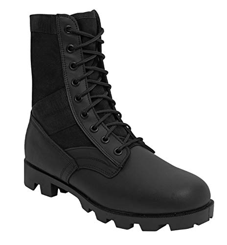 Rothco Jungle Boots - 8 Inch - Durable All-Terrain Boot with Lightweight Comfort, Black, Regular, 6 - Image 5