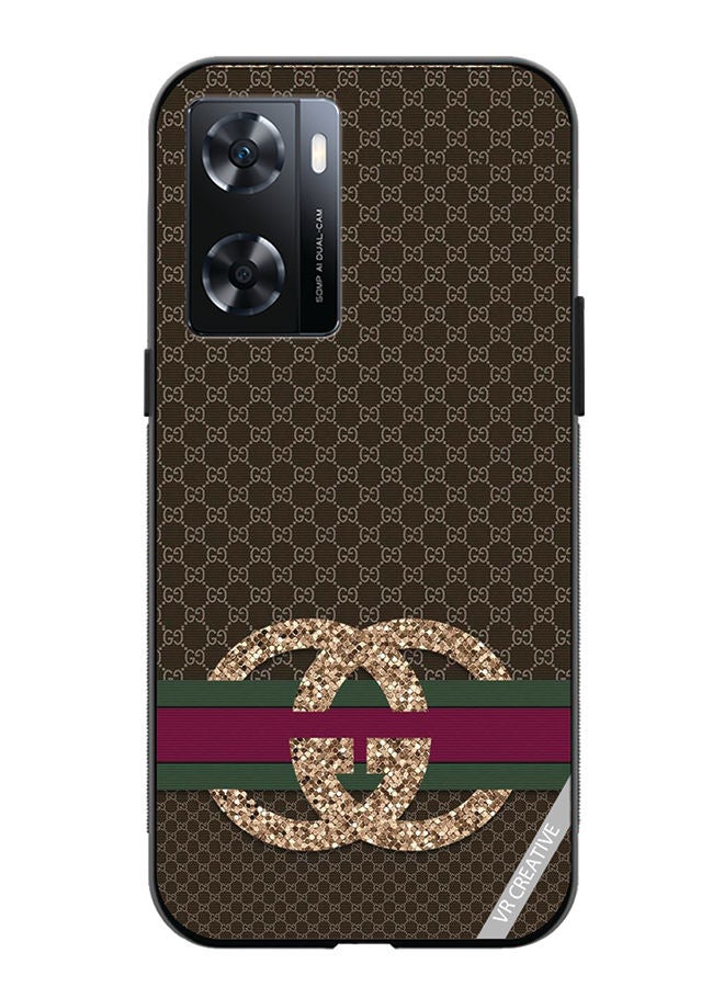 VR CREATIVE غطاء حماية لهاتف OnePlus Nord N20 SE بتصميم قنوات متعدد الألوان - Image 1