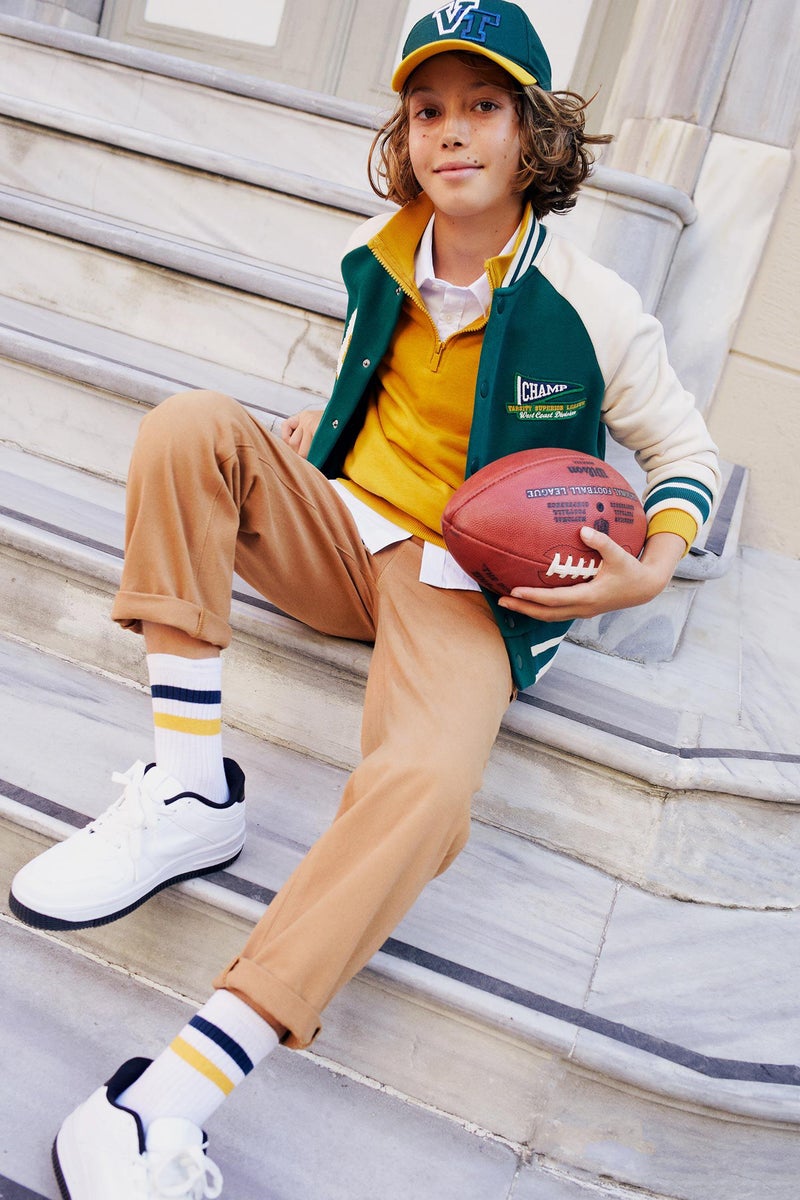DeFacto Boy Loose Fit Gabardine Trousers  - Image 2