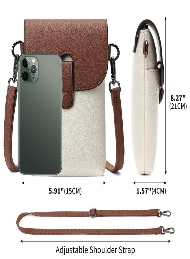 SENDEFN Cell Phone Purses for Women Small Crossbody Bag Wallet Purses Adjustable Strap - Image 2